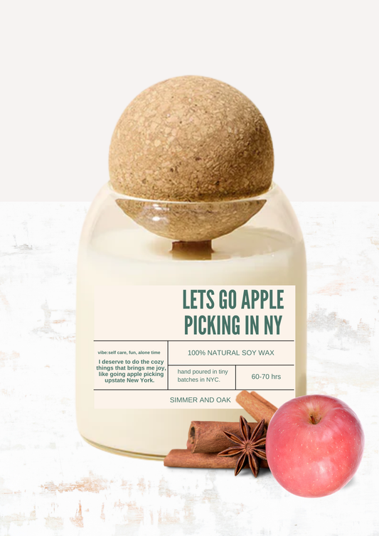 LETS GO APPLE PICKING SOY CANDLE