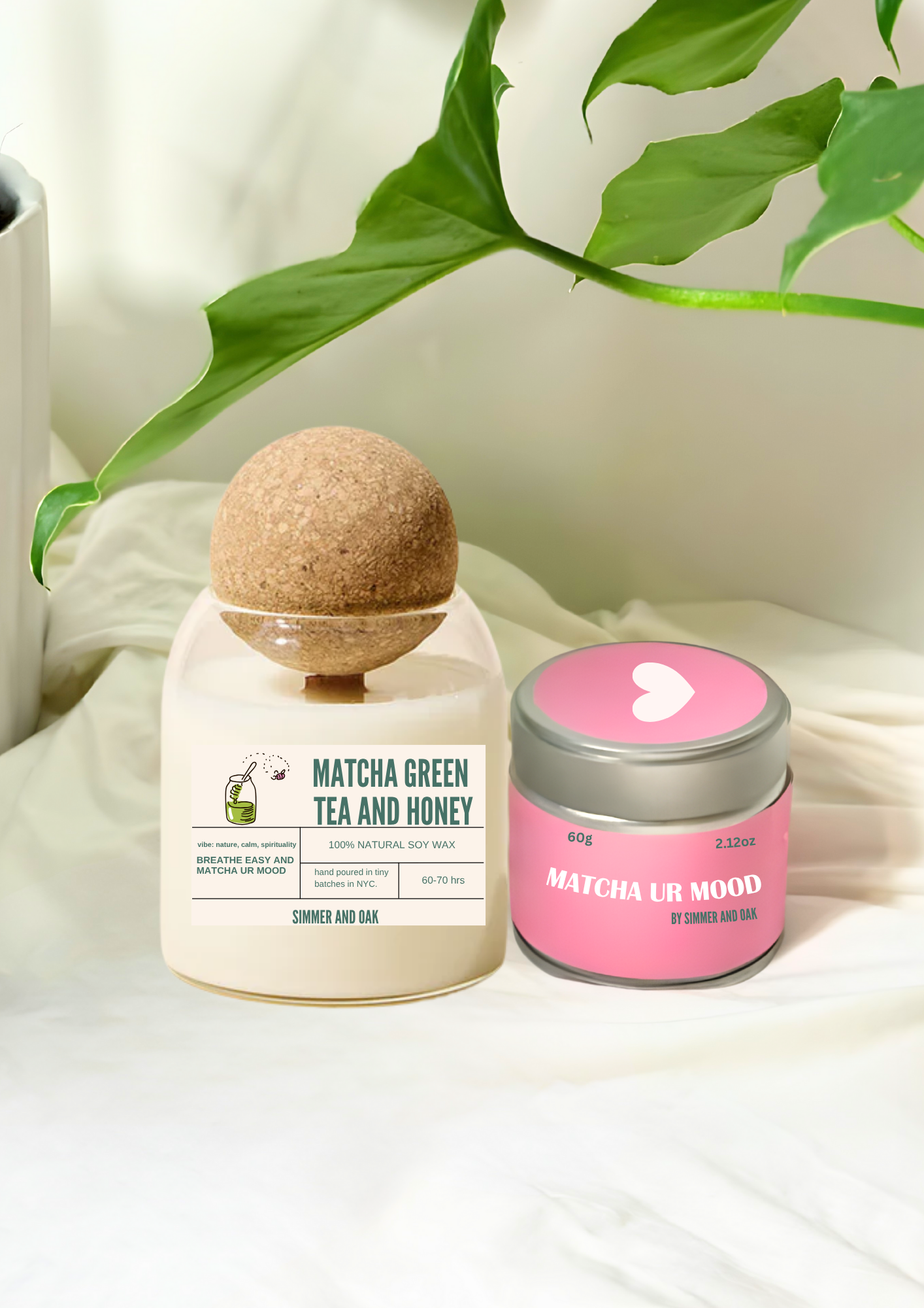 MATCHA UR MOOD- MATCHA AND CANDLE SET