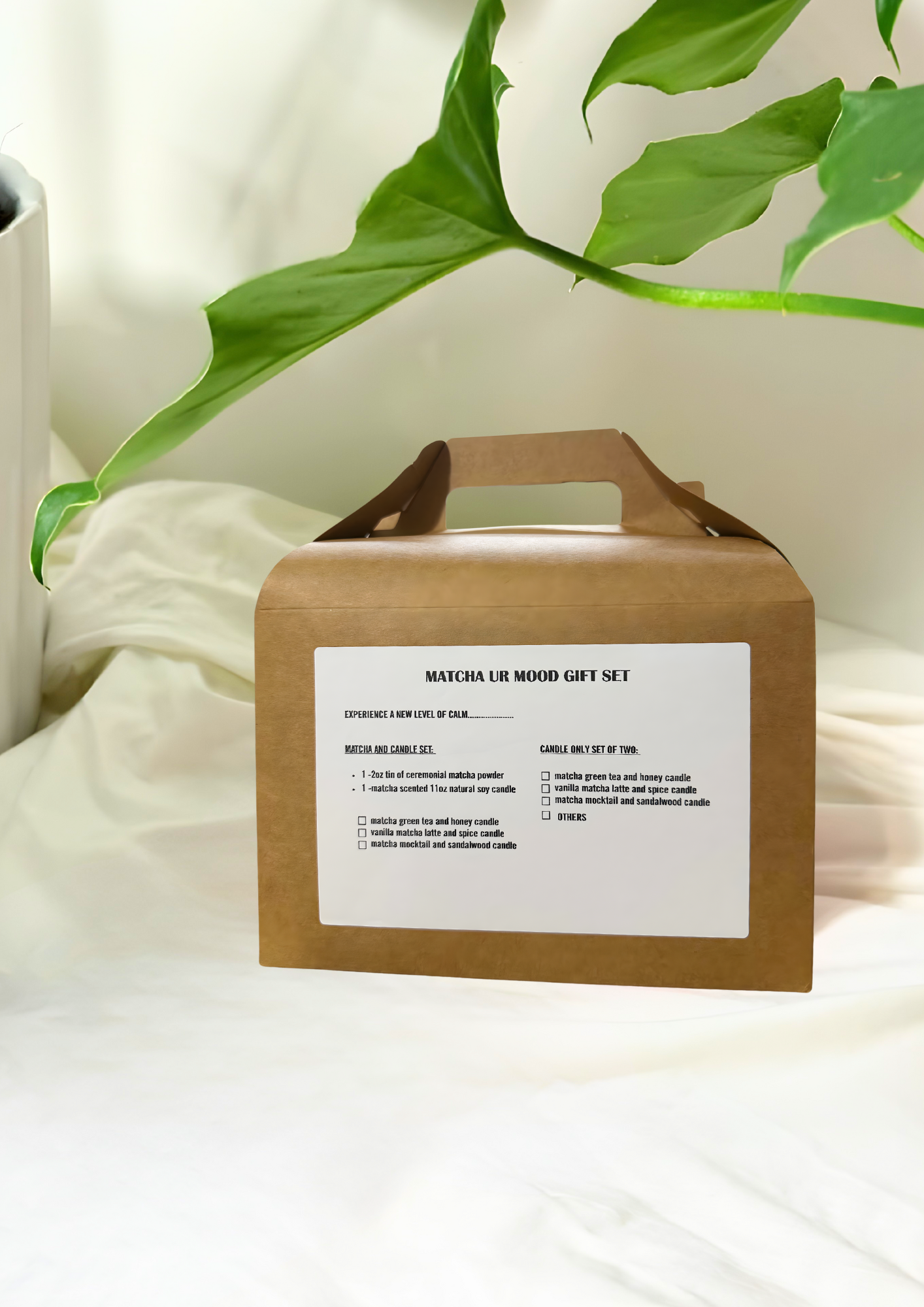 MATCHA UR MOOD- MATCHA AND CANDLE SET