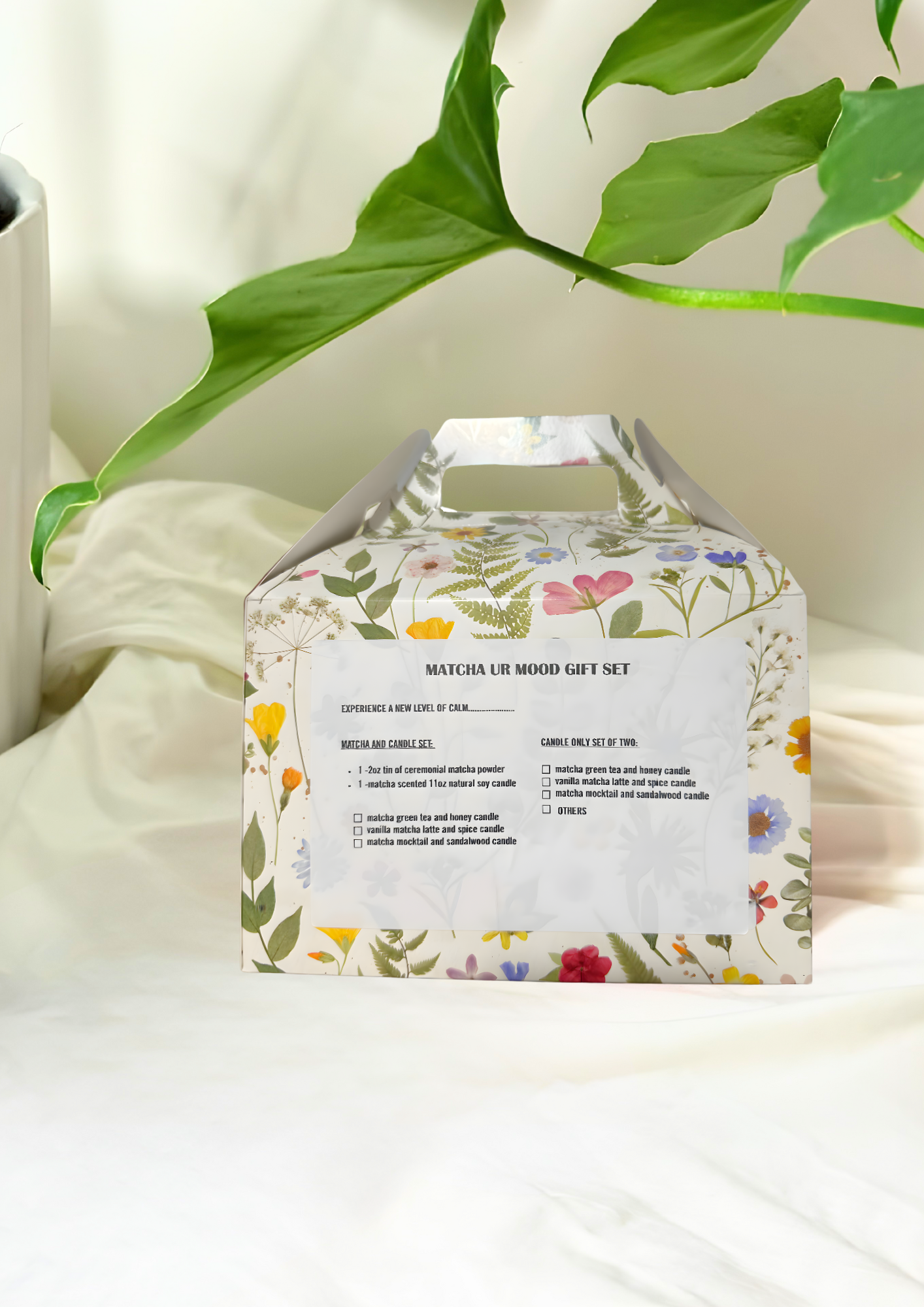 MATCHA UR MOOD- MATCHA AND CANDLE SET